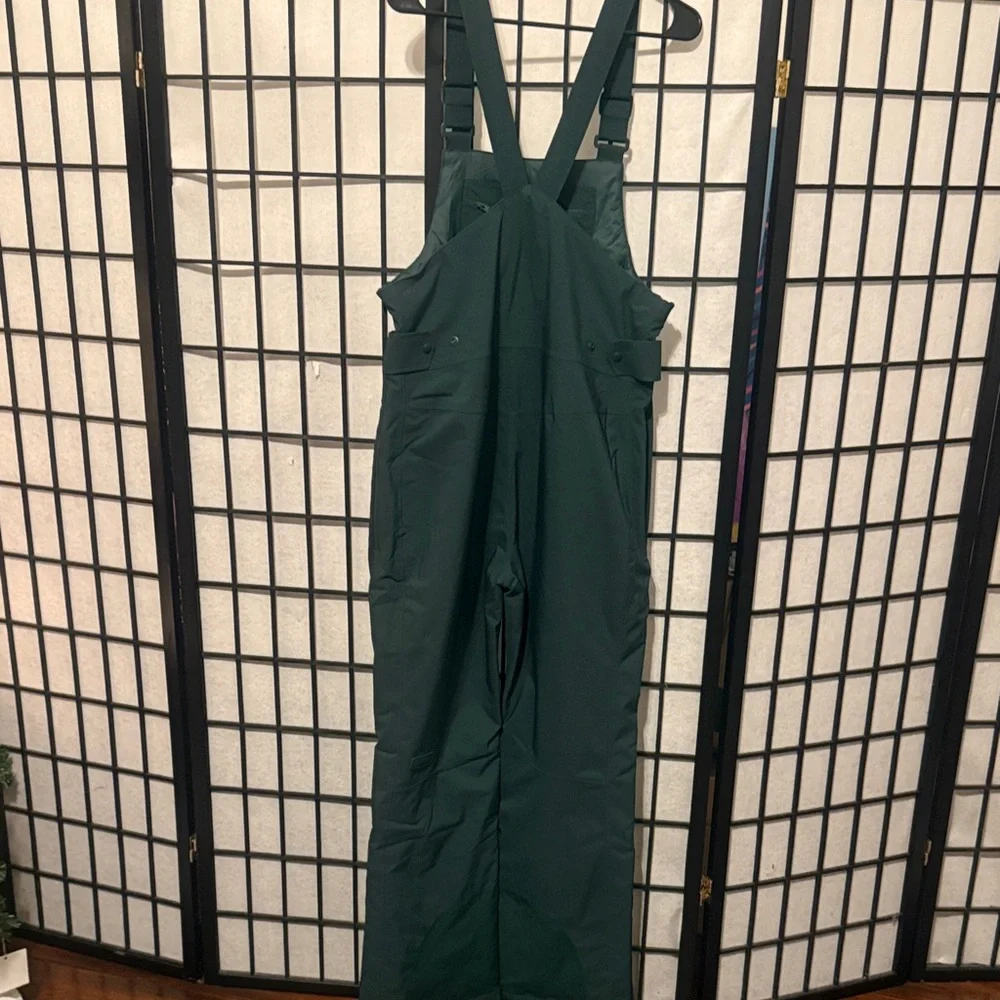 Halfdays Forest Green Carson Bib Waterproof Winter Overalls - Picture 6 of 7